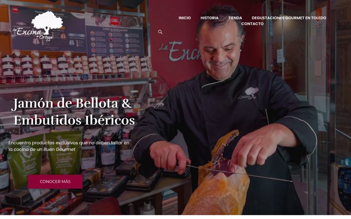 Screenshot of laencinadeortega.com