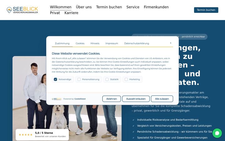 Screenshot of laendle-grenzgaenger.at