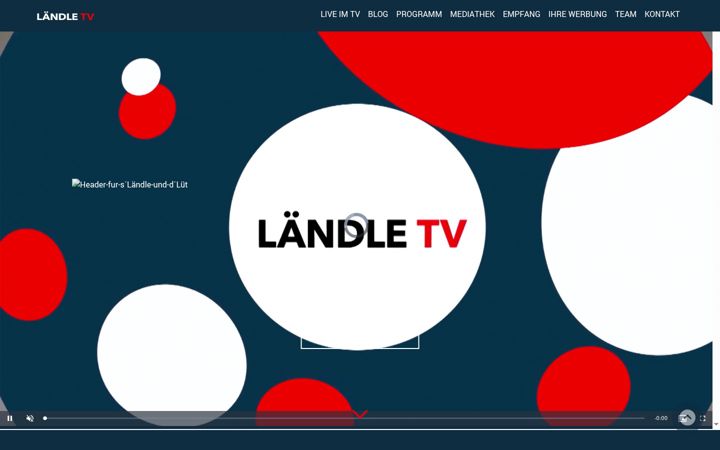 Screenshot of laendletv.com