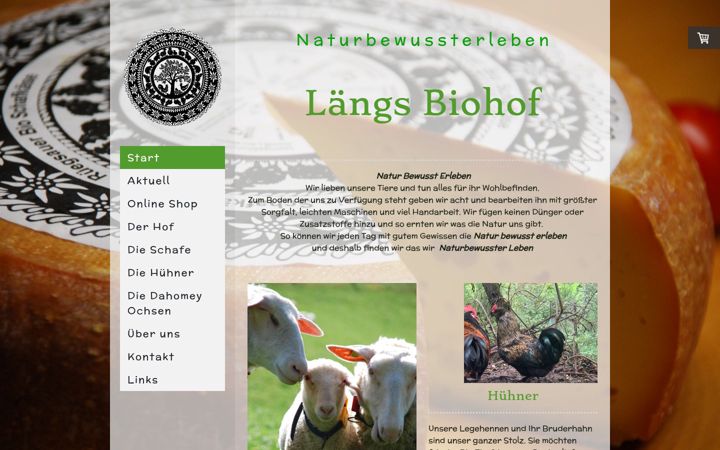 Screenshot of laengsbiohof.ch