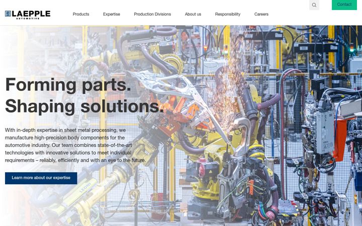 Screenshot of laepple-us.com