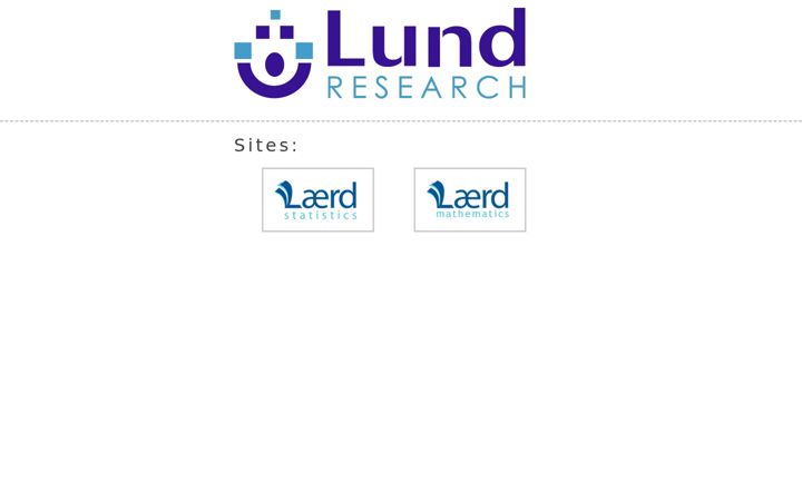 Screenshot of laerd.com