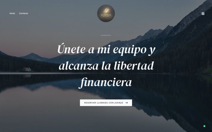 Screenshot of laesenciadejuanjo.com