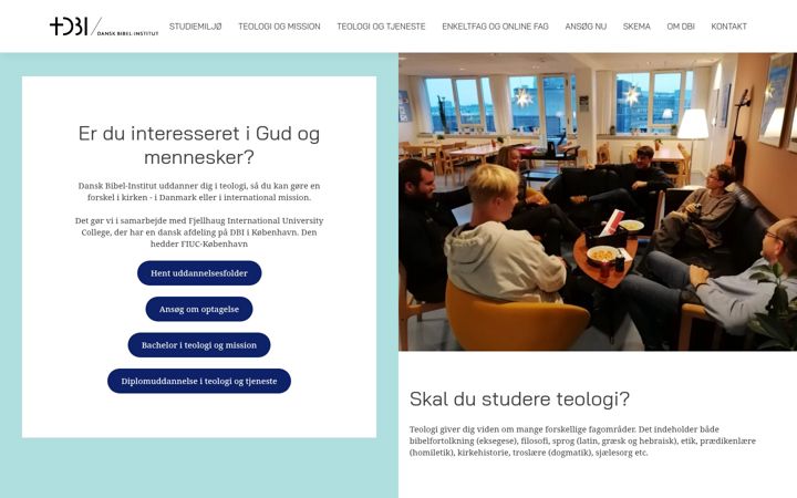 Screenshot of laesteologi.dk