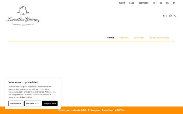 Screenshot of laestrelladeljamon.es