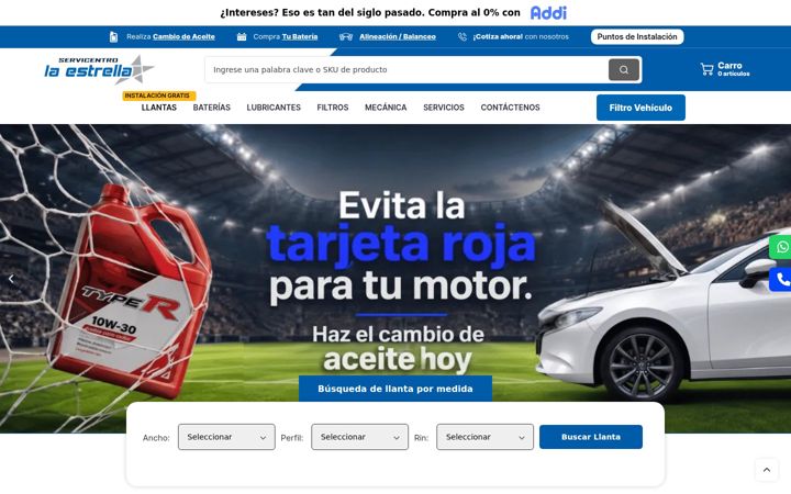 Screenshot of laestrellasas.com