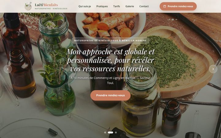 Screenshot of laeti-bienfaits-naturo.fr
