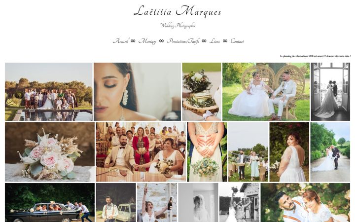 Screenshot of laetimphotographie.com