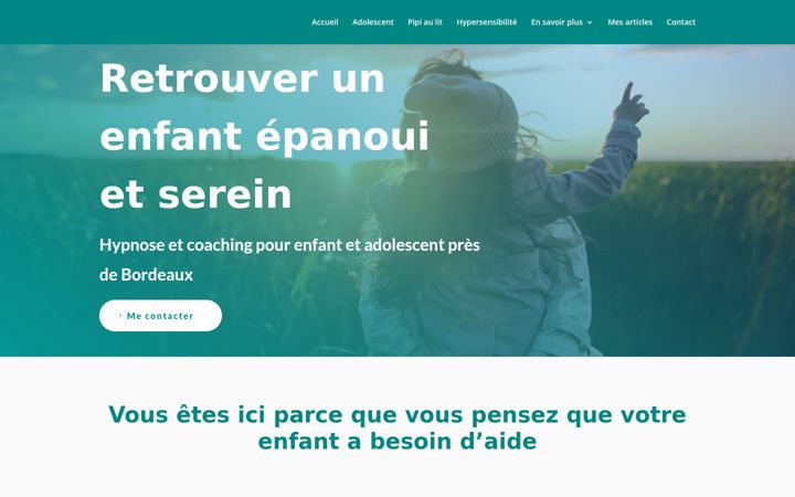 Screenshot of laetitiahaas.com