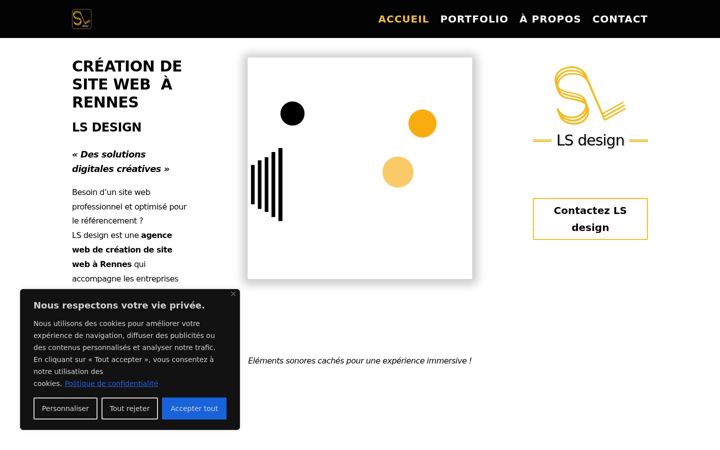 Screenshot of laetitiaswiatekdesign.fr