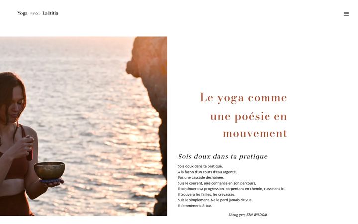 Screenshot of laetitiatronville.com