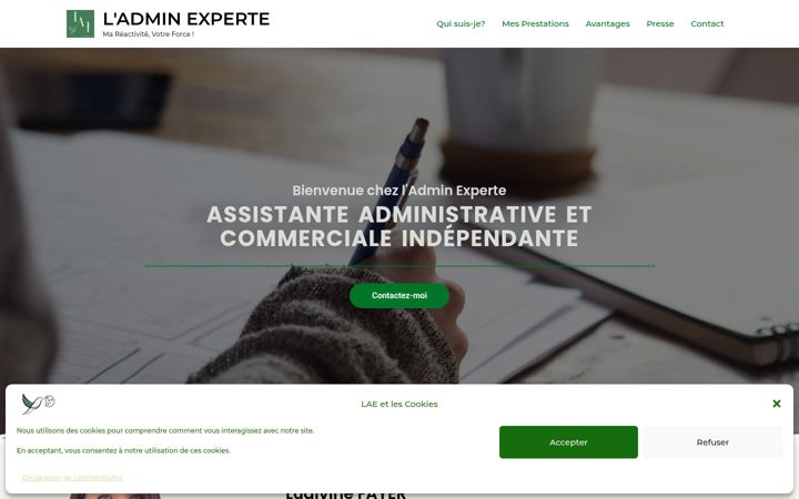 Screenshot of laexperte.fr