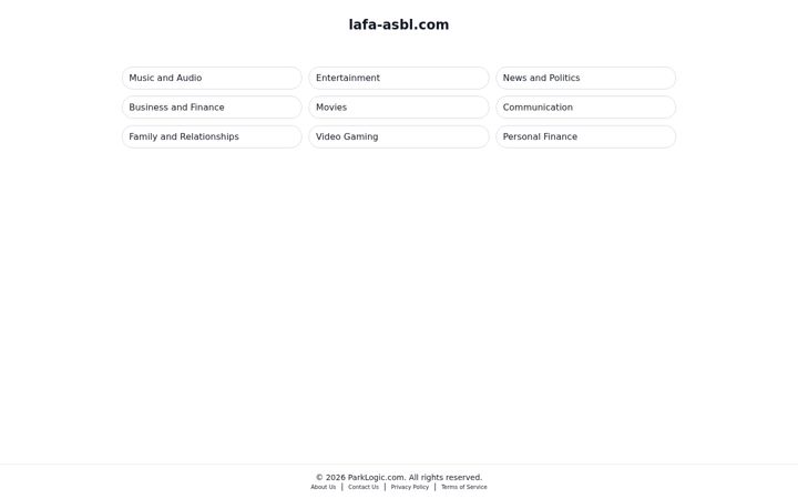 Screenshot of lafa-asbl.com