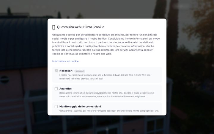 Screenshot of lafabbricadellacqua.com