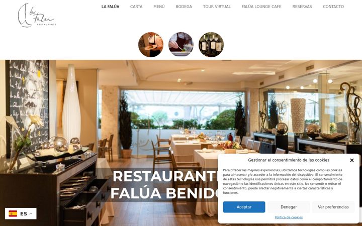 Screenshot of lafalua.es