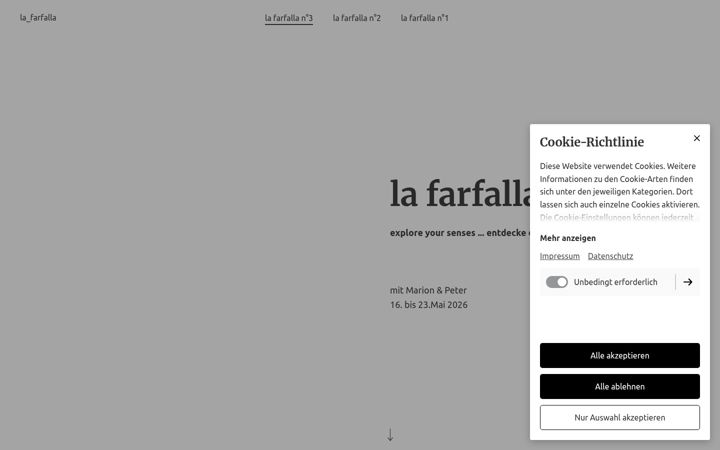 Screenshot of lafarfalla.at