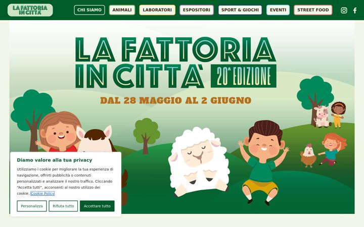 Screenshot of lafattoriaincitta.it