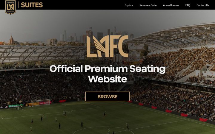 Екранна снимка на lafcsuites.com