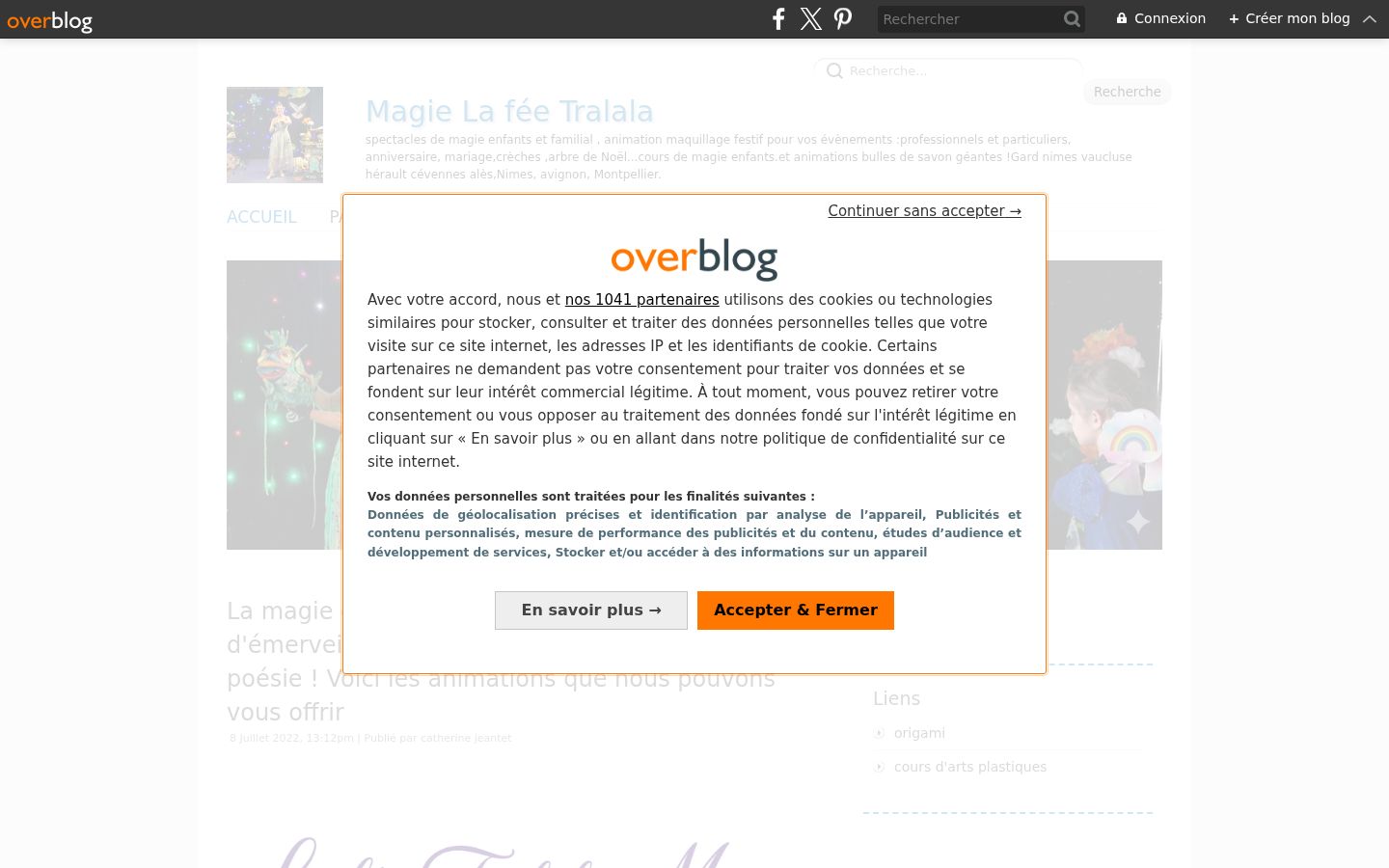 Screenshot tal-banner tal-kunsens muri qabel kwalunkwe interazzjoni