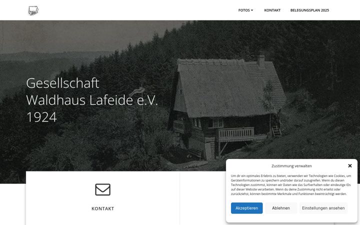 Screenshot of lafeide.org