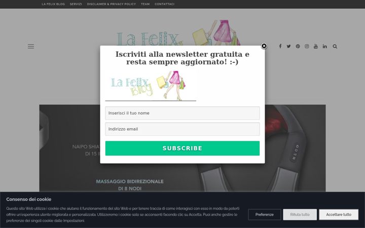 Screenshot of lafelixblog.com