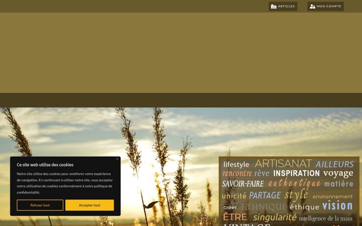 Screenshot of lafemmedutapissier.fr