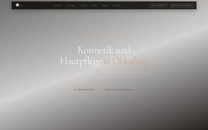 Screenshot of lafemmekosmetik.de