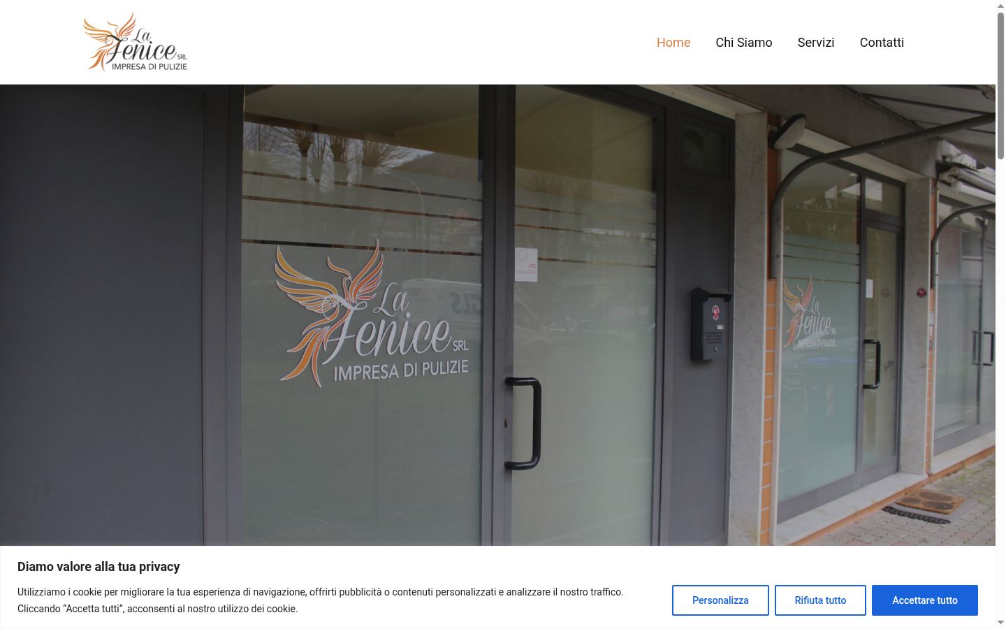 Capture d'écran de la bannière de consentement affichée avant toute interaction