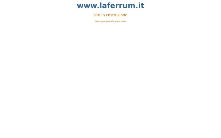 Screenshot of laferrum.it