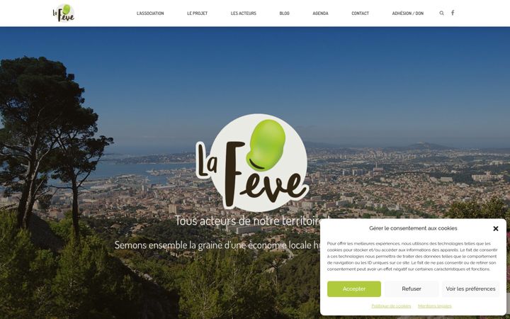 Screenshot of lafeve83.fr