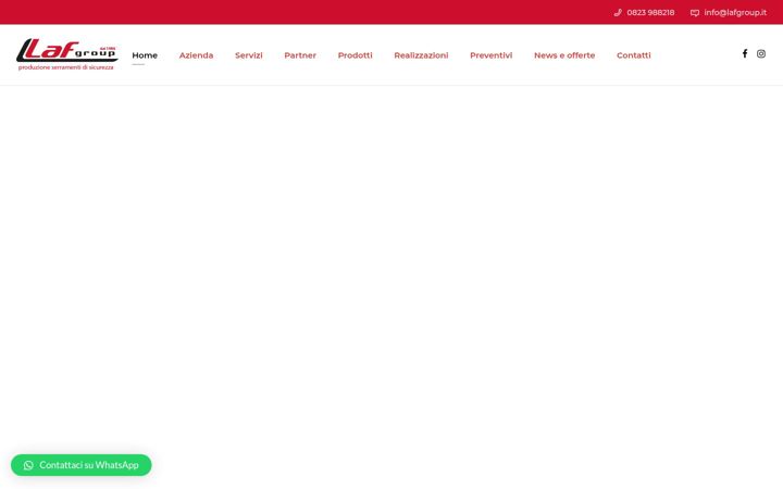 Screenshot of lafgroup.it