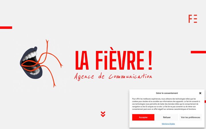 Screenshot of lafievre.fr