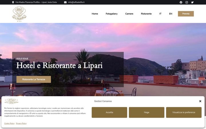 Screenshot of lafiladelfia.it