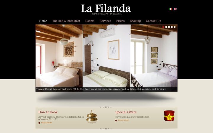 Screenshot of lafilandadibrescia.it