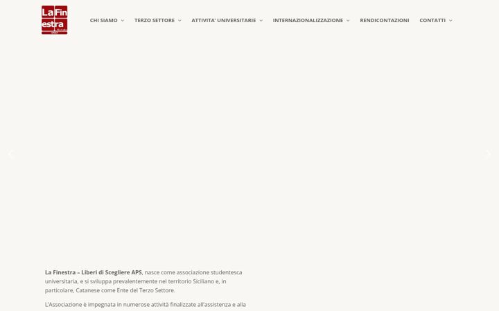 Screenshot of lafinestralds.it