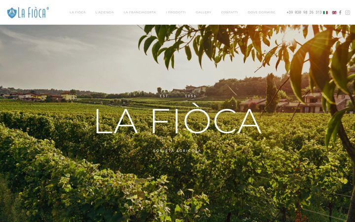 Screenshot of lafioca.com
