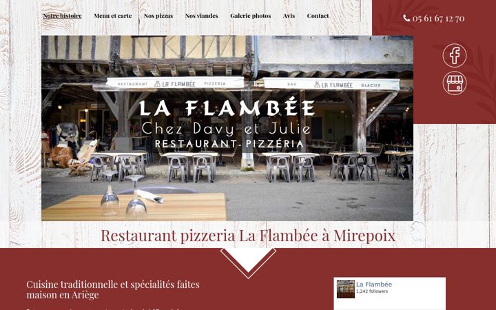 Screenshot of laflambee09.fr