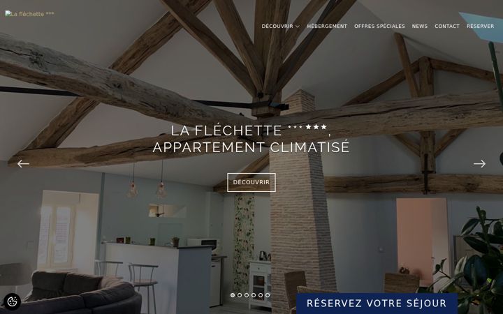 Screenshot of laflechette.com