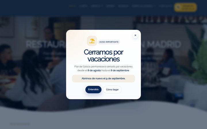 Screenshot of laflordegalicia.es