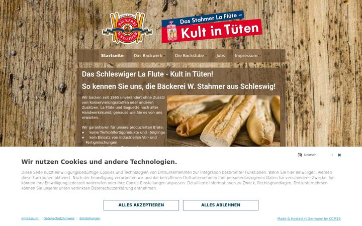 Screenshot of laflute.de