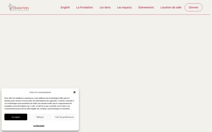 Screenshot of lafondationmarcsaulnier.org