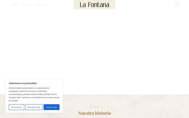 Screenshot of lafontanalaurel.com