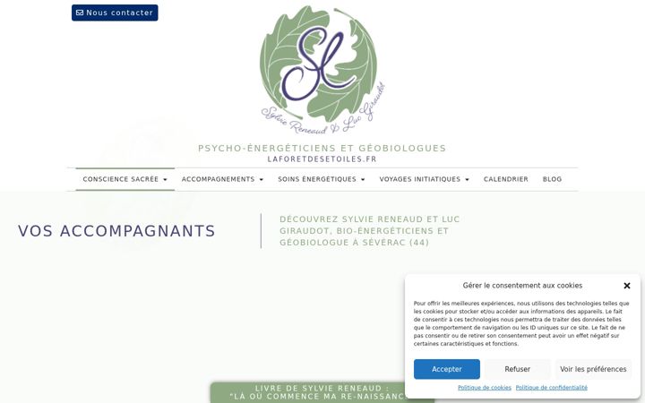 Screenshot of laforetdesetoiles.fr