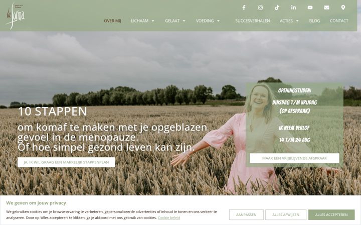 Screenshot of laforma.be