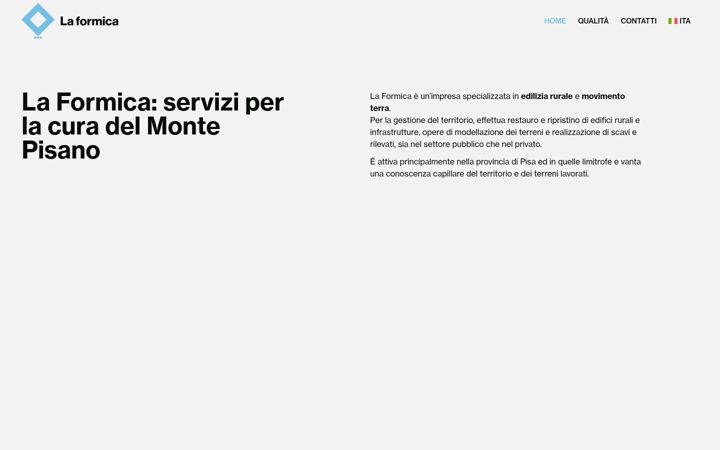 Screenshot of laformicaedilizia.it