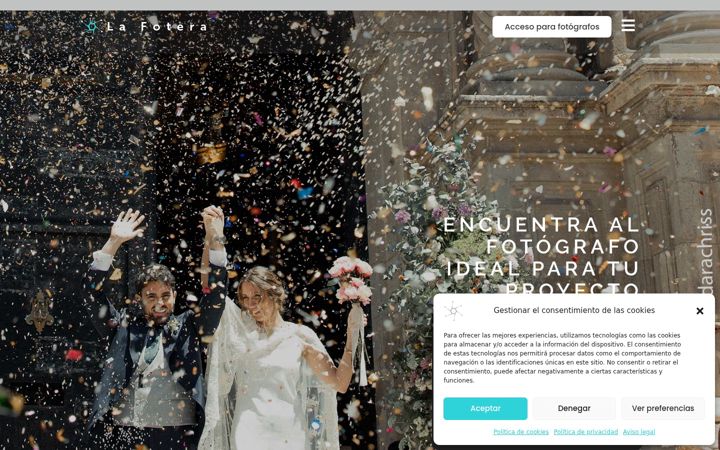 Screenshot of lafotera.es