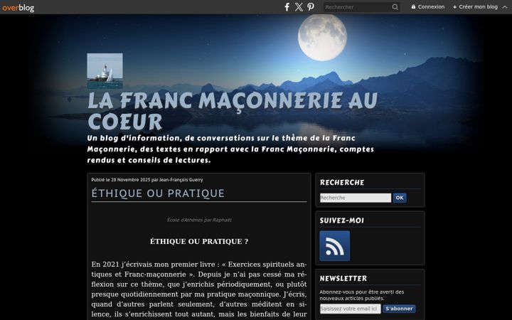 Screenshot of lafrancmaconnerieaucoeur.com