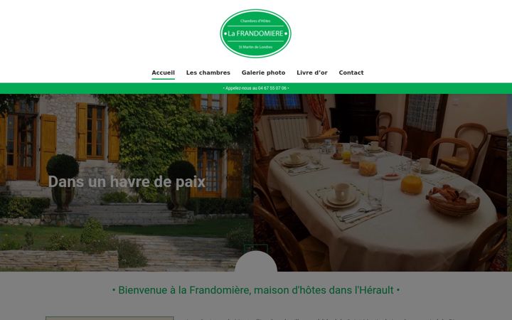 Screenshot of lafrandomiere.com