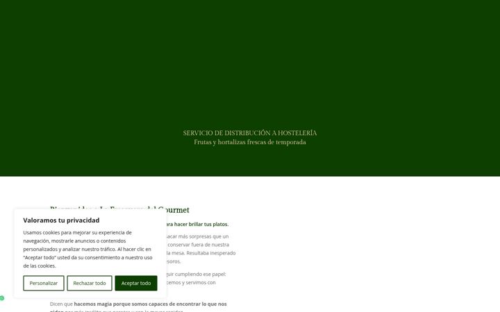 Screenshot of lafresqueradelgourmet.es
