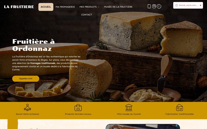 Screenshot of lafruitiere01.fr